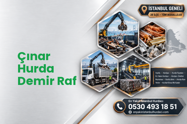 Çınar Hurda Demir Raf