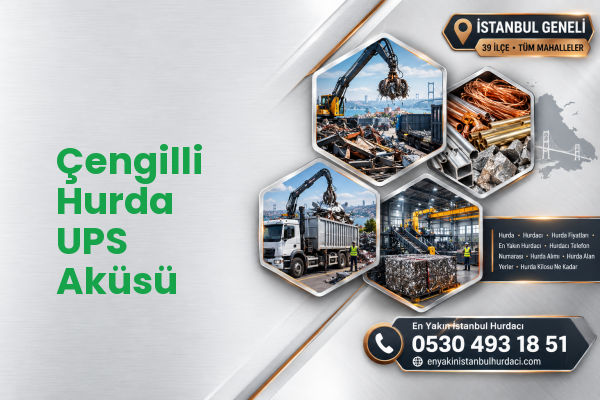 Çengilli Hurda UPS Aküsü