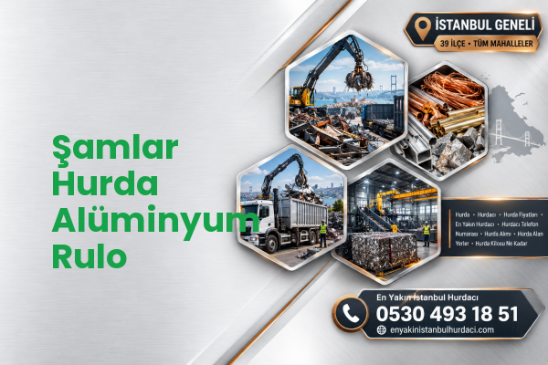 Şamlar Hurda Alüminyum Rulo