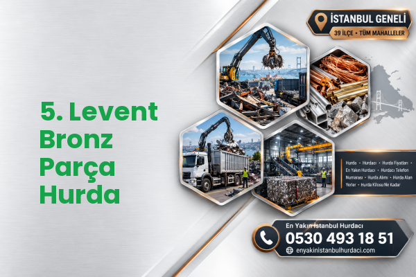 5. Levent Bronz Parça Hurda
