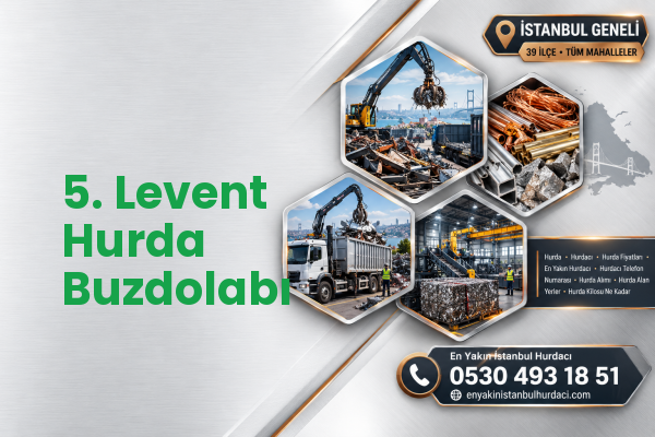 5. Levent Hurda Buzdolabı