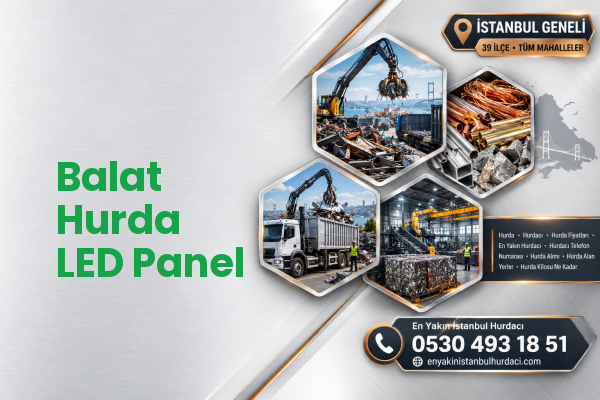 Balat Hurda LED Panel