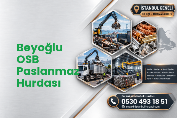 Beyoğlu OSB Paslanmaz Hurdası
