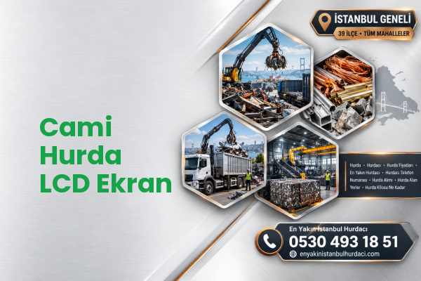 Cami Hurda LCD Ekran
