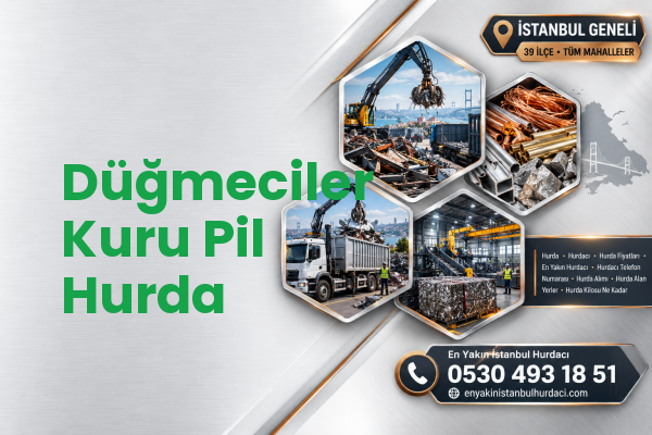 Düğmeciler Kuru Pil Hurda