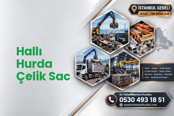 Hallı Hurda Çelik Sac