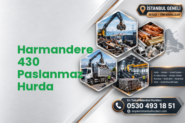 Harmandere 430 Paslanmaz Hurda