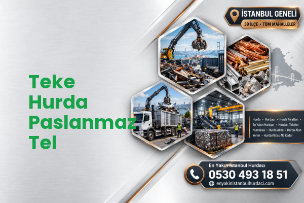 Teke Hurda Paslanmaz Tel
